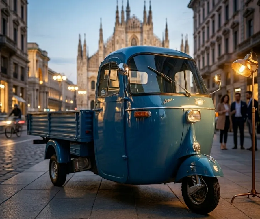 Restauro professionale Ape Piaggio Milano – Langella Collection